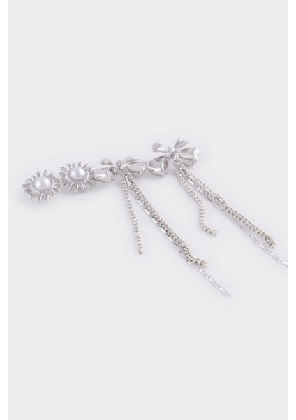 Kadın 2'li Silver Küpe E3071AXNS