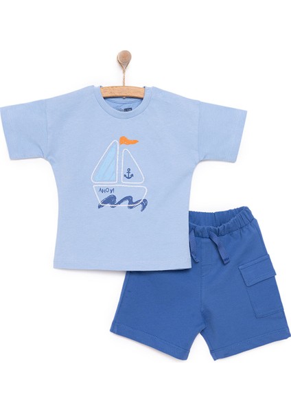 Little Sailor Erkek Tshirt-Şort Erkek Bebek