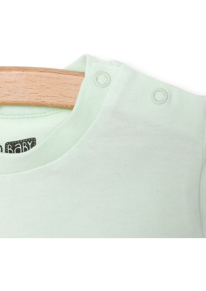 Basic Erkek Orman Hayvanları Baskılı T-Shirt Erkek Bebek modelleri