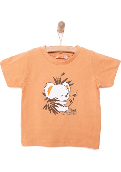 Basic Koala Baskılı Tshirt Erkek Bebek