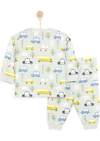 Erkek Uzun Kol Pijama Takımı Erkek Bebek