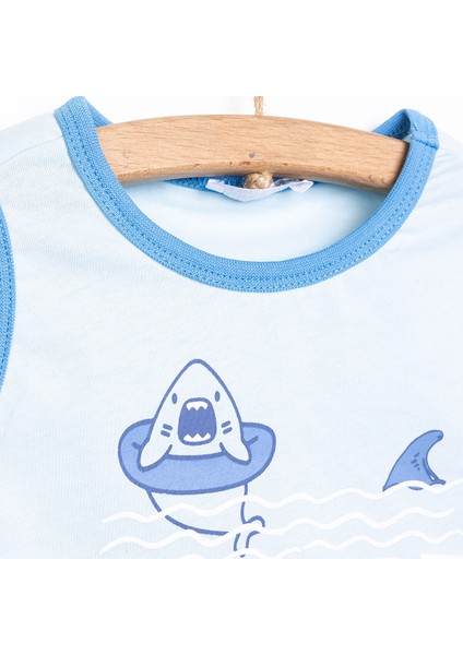 Baby Shark Erkek Atlet Tshirt Erkek Bebek