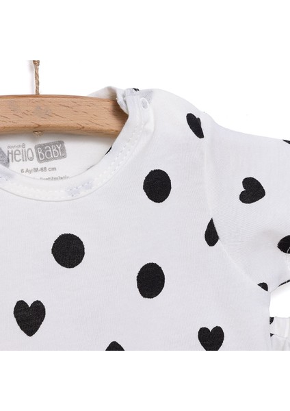 Kız Puantiyeli Kısa Kol Pijama Takımı modelleri