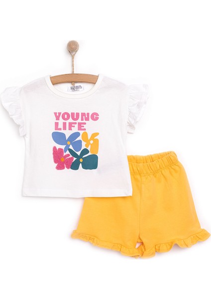 Motto Girl Tshirt-Şort