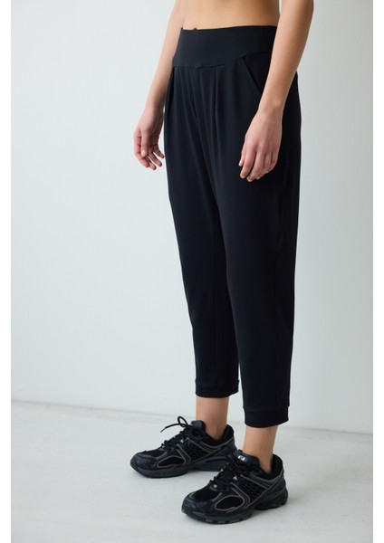 Siyah Yoga Pantolonu