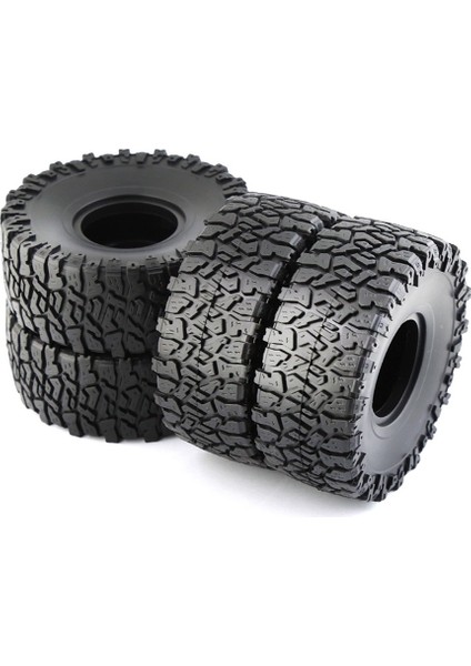 4 Adet 120MM 1.9 Inç Kauçuk Lastik Jant Lastiği 1/10 Rc Paletli Araba Traxxas Trx4 RC4WD D90 Eksenel SCX10 90046 Iı Iıı Redcat (Yurt Dışından)