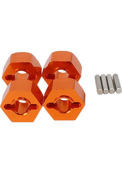 4 Adet K949-12 12MM Altıgen Tekerlek Koltuk Adaptörü Wltoys K949 10428-A Dört Tekerlekli Tırmanma Araba Rc Araba Parçaları Sarı (Yurt Dışından)