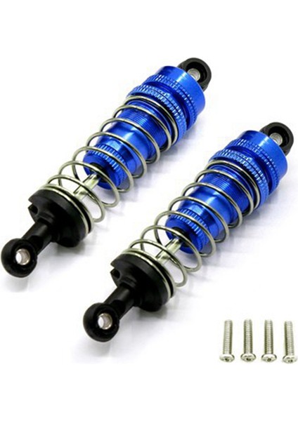 Adet MJX16207/16208/16209/16210 4WD Fırçasız Yarış Off-Road Yükseltilmiş Amortisör, Koyu Mavi (Yurt Dışından)