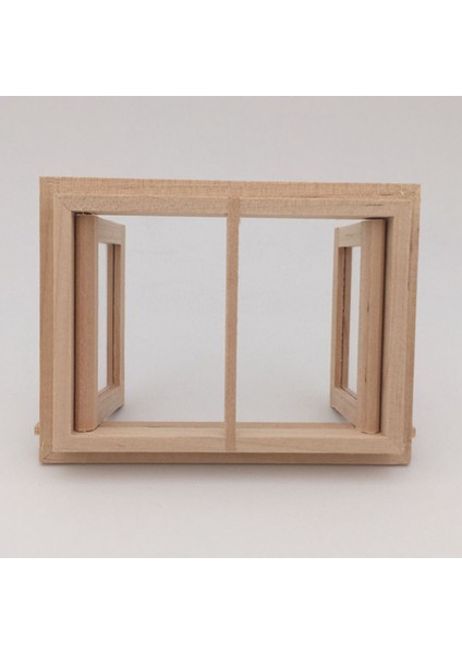 1/12 Bebek Evi Minyatür Dıy Pencere Çerçeveleri Iki Cam Panel Yapı Kiti Dollhouse Dıy Yaşam Sahnesi Dekorasyon Oyuncak (Yurt Dışından) fiyatları