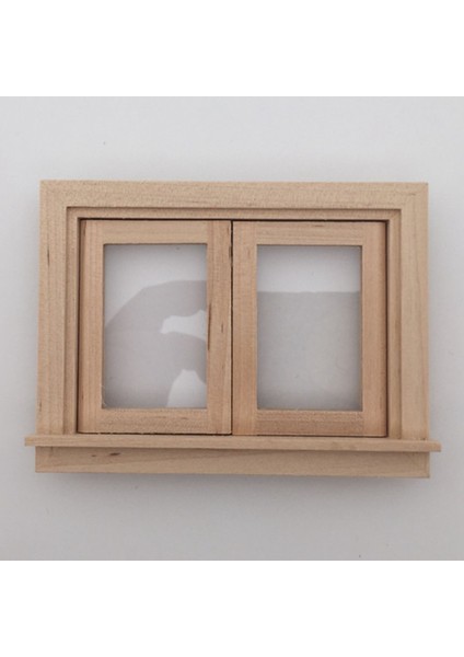 1/12 Bebek Evi Minyatür Dıy Pencere Çerçeveleri Iki Cam Panel Yapı Kiti Dollhouse Dıy Yaşam Sahnesi Dekorasyon Oyuncak (Yurt Dışından) fırsatları