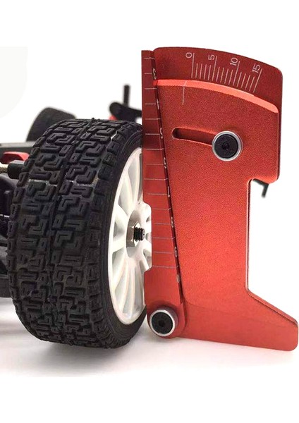 1 Adet Metal Kamber Ölçer ve Sürüş Yükseklik Ölçer Aracı/cetvel Yüksekliği Ayarlamak ve Jant Kamber Rc Model Araba Hsp, Siyah (Yurt Dışından)