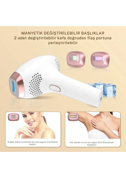 Trend Farma Soğuk Buz Ipl Lazer Epilasyon Cihazı - 999.999 Atım, Ağrısız Buz Lazer fırsatları