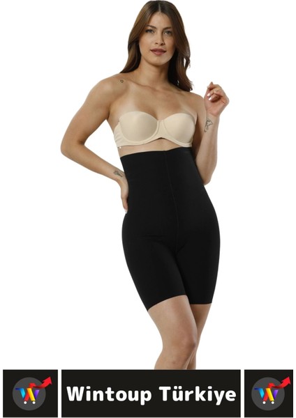Özel Üretim Iz Iç Göstermez Kaymaz Şekillendirici Lazer Kesim Yüksek Bel Paçalı Korse fiyatları