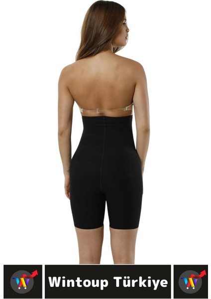 Özel Üretim Iz Iç Göstermez Kaymaz Şekillendirici Lazer Kesim Yüksek Bel Paçalı Korse fırsatları