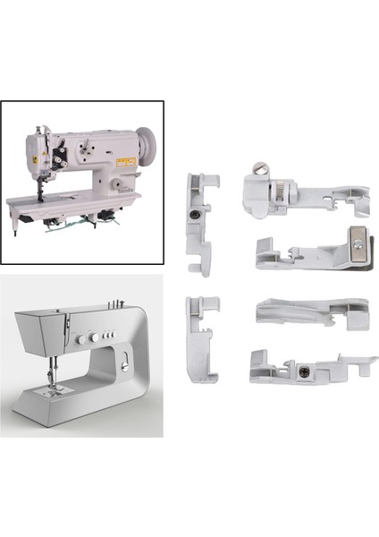 Overlock Baskı Ayak Seti Kiti Overlock Onarımı Şarkıcı Için 14U 14CG754 14SH654 (Yurt Dışından)