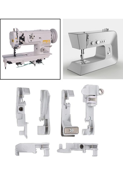 Overlock Baskı Ayak Seti Kiti Overlock Onarımı Şarkıcı Için 14U 14CG754 14SH654 (Yurt Dışından)