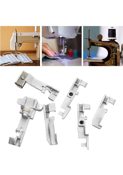 Overlock Baskı Ayak Seti Kiti Overlock Onarımı Şarkıcı Için 14U 14CG754 14SH654 (Yurt Dışından)