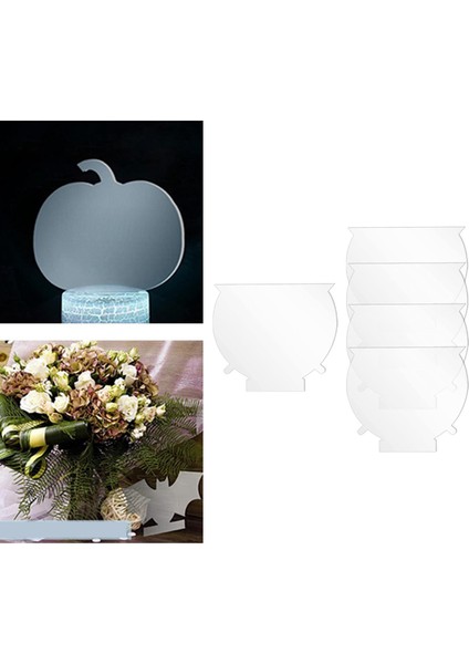 5pcs Akrilik Sayfalar Işık Taban Açık Döküm Panel Işaretler Için Diyer Ekran Zanaat Cadıları Kazan (Yurt Dışından) fırsatları