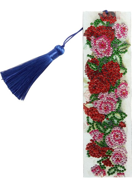 Özel Şekilli Elmas Boyama Diy 5d Püsküllü Yer Işareti Gül (Yurt Dışından)