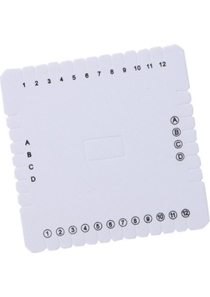 Yuvarlak Örgü Disk I Dokuma Tahtası Takı Tasarımı Kare (Yurt Dışından)