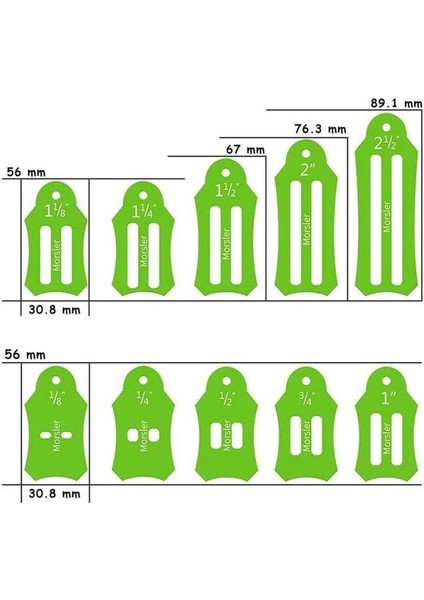 Baskı Ayak Dikiş Takımları Taşlama Pimleri (Yurt Dışından)