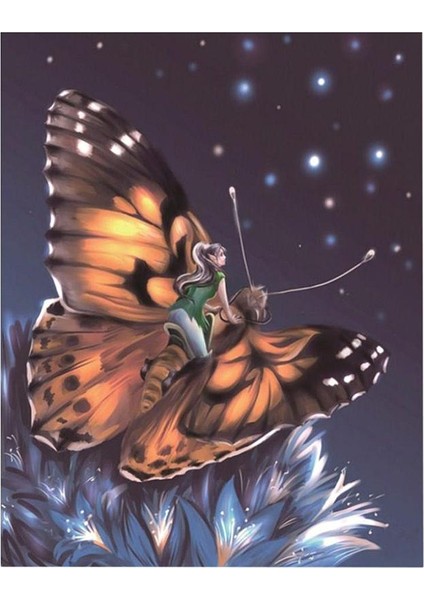 Hayvanlar Elmas Boyama Kiti Kelebek (Yurt Dışından)