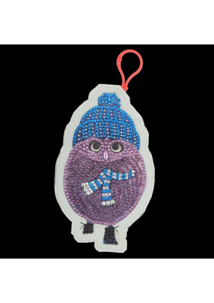 Dıy Elmas Boyama Tam Matkap Özel Şekil Elmas Boyama Para Çantası Çanta Etiketi / Çanta Etiketi Deri - Baykuş 9.5X15.5CM (Yurt Dışından) indirimleri