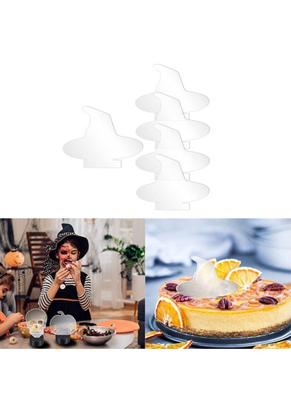 5 Adet Hafif Taban Plastik Cam Tahta Panel Işaretleri Için Akrilik Çarşaflar Proje Cadı Şapkası (Yurt Dışından)