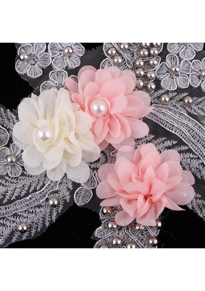 El Yapımı Çiçek Tırnak Boncuk Örgü Dantel Aplike Nakış Yaması Mücevher Için (Yurt Dışından) indirimleri