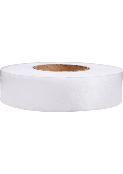 60M Hemming Bant Kumaş Tutkal Dokunma Dikiş Araç Diy Hem Bant Bezi Beyaz 3cm (Yurt Dışından)