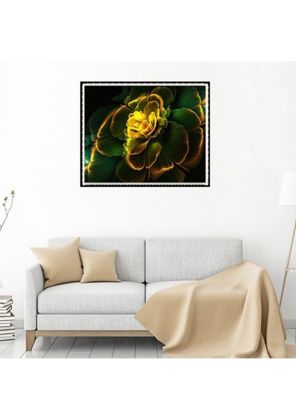 Tam Matkap Çiçek 5d Elmas Nakış Boyama Kiti Diy Craft Sarı (Yurt Dışından) modelleri