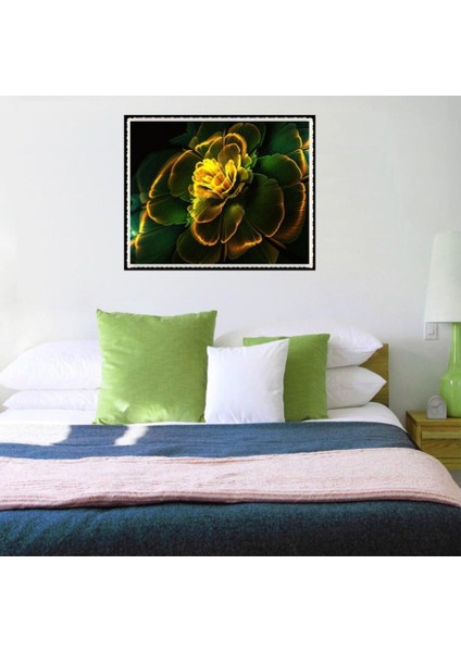 Tam Matkap Çiçek 5d Elmas Nakış Boyama Kiti Diy Craft Sarı (Yurt Dışından) fırsatları