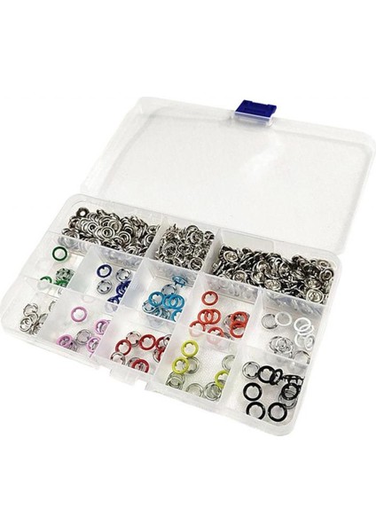 100 Set Lot 9.5mm Çatal Çıtçıt Düğmeleri Giysiler Dıy Malzemeleri (Yurt Dışından) indirimleri