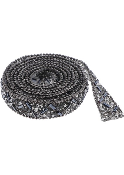 1yd Şerit Sargı Kristal Boncuklu Dikiş Trim Yama Giysisi Torbası Aplike Diy Zanaat Mavi (Yurt Dışından) fiyatları