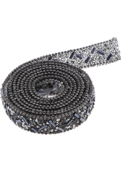 1yd Şerit Sargı Kristal Boncuklu Dikiş Trim Yama Giysisi Torbası Aplike Diy Zanaat Mavi (Yurt Dışından) modelleri