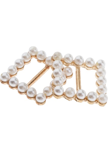 2 Adet Dikdörtgen Ince Boncuklar Düğün Bantları Toka Kaydırıcı Eşarp Klibi (Yurt Dışından) fiyatları