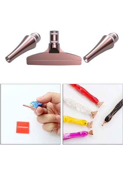 3pcs Dayanıklı Metal Ipucu 5d Kit Tek Plasers Değiştirme Araçları Elmas Boyama Kalemi Yetişkinler Yeni Başlayanlar Yeni Başlayanlar Dikiş Boyama El Sanatları - 22X11MM 35X22MM (Yurt Dışından) indirimleri