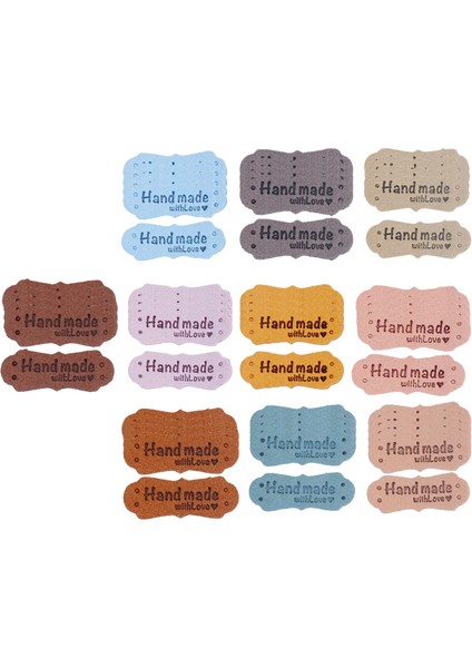50PCS El Yapımı Etiketler Dıy Şapka Malzemeleri Için Kabartmalı Etiketler (Yurt Dışından) indirimleri