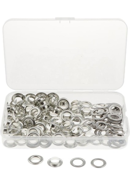 100 Set Metal Kıyafet Yıkayıcı Deri El Sanatları Giysisi Onarımı (Yurt Dışından)