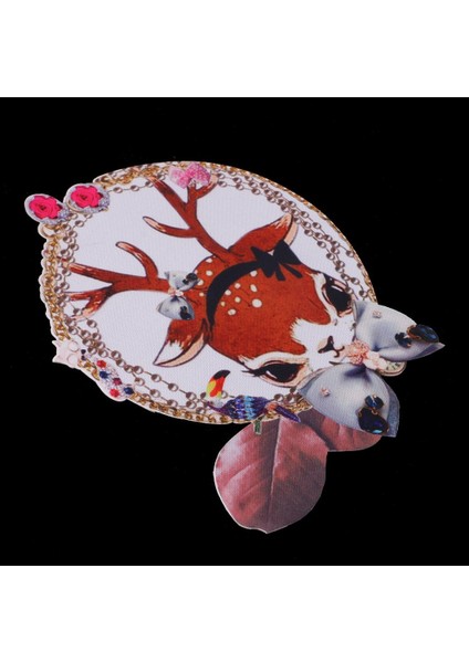 Yamalarda Geyik Iron Transfer Sticker Applique Giyim Kumaş T-Shirt (Yurt Dışından) fırsatları