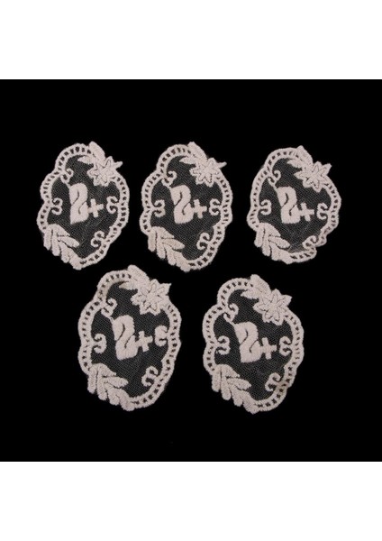 5pcs Işlemeli S Harf Aplike Dikiş Yamaları Diy Kot Ceket Giyim (Yurt Dışından) fiyatları