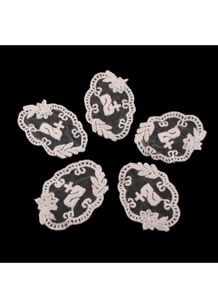 5pcs Işlemeli S Harf Aplike Dikiş Yamaları Diy Kot Ceket Giyim (Yurt Dışından) modelleri