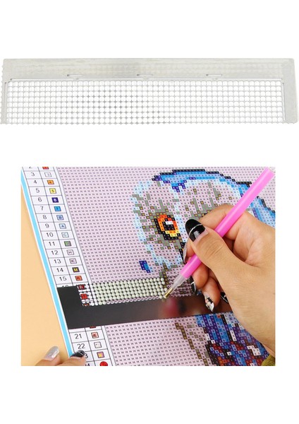 Kare Matkaplar Cetvel 880 408 Elmas Örgü Cetvel 408 Delik (Yurt Dışından)