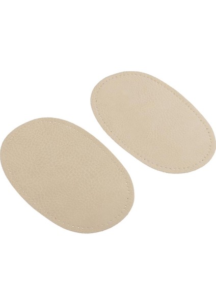 3xpair Pu Deri Oval Dirsek Diz Yamaları Bej 3 Pcs (Yurt Dışından) fiyatları