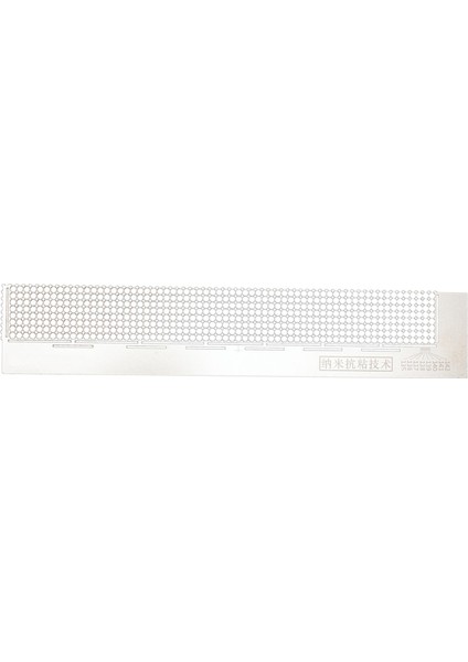 Paslanmaz Çelik Elmas Boyama Cetveli Nokta Matkap Alet Boş Izgaralar 20X3.8CM (Yurt Dışından)