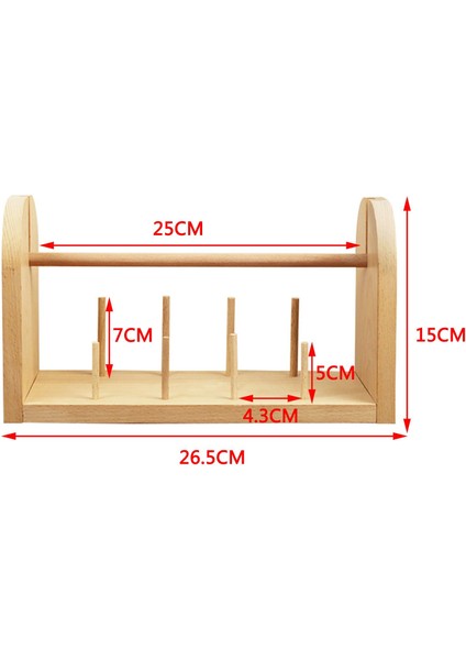 Nakış Iplik Tutucu 9-Spool Çapraz Dikiş Dikiş Iplik Organizatör Aracı (Yurt Dışından) fırsatları