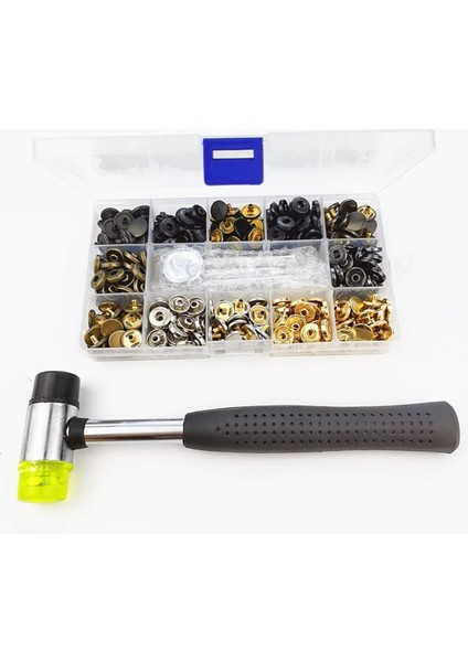 12.5mm Metal Snap Taşıyıcılar Kiti Dıy Snap Taşıyıcılar Ceket Torbası Aracı Için Kitler (Yurt Dışından)