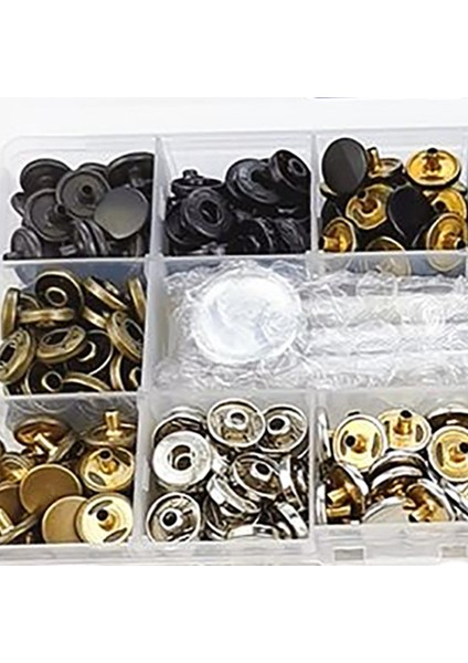 12.5mm Metal Snap Taşıyıcılar Kiti Dıy Snap Taşıyıcılar Ceket Torbası Aracı Için Kitler (Yurt Dışından)
