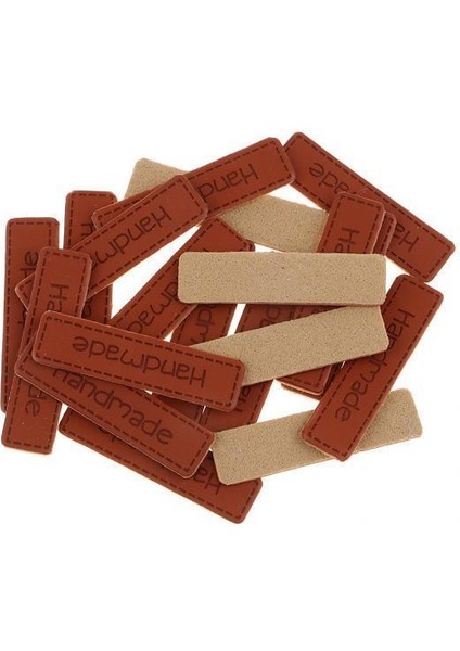 El Yapımı Dikiş Etiketleri 2 Adet (Yurt Dışından)