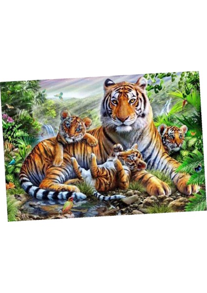 Yetişkinler Numara Kitlerine Göre Boya Tigers 3 (Yurt Dışından)